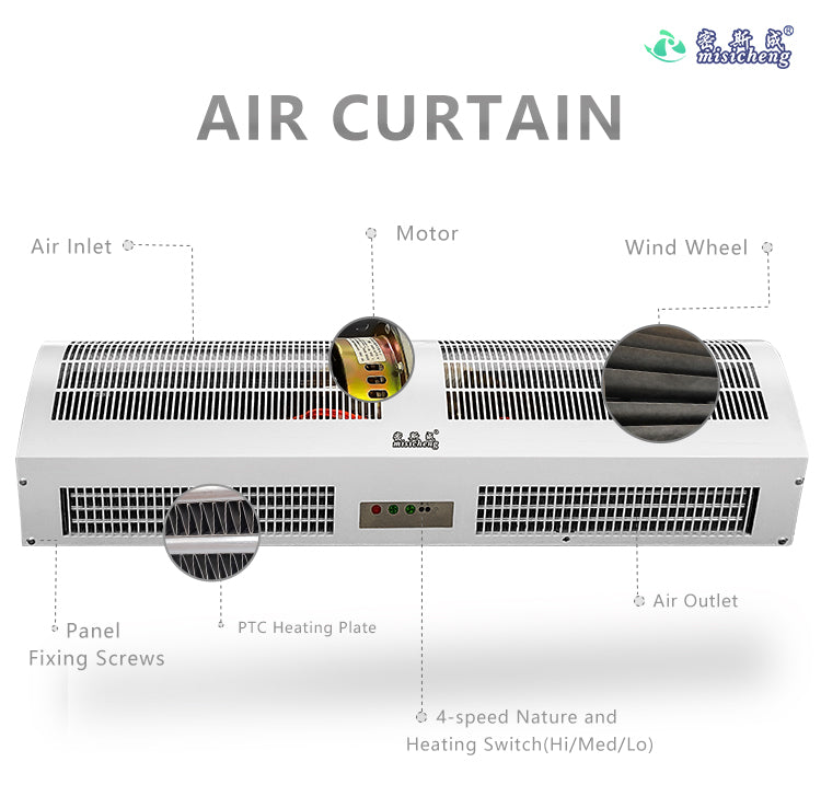 Electric Heating Air Curtain