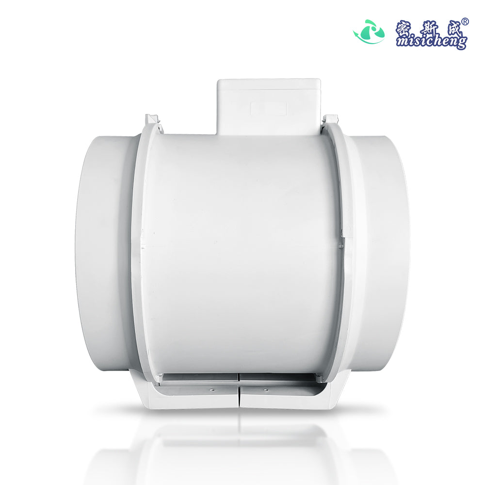 Oblique Pressurized Duct Fan with 2 Speeds, ABS+PP